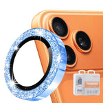 ENKAY Hat-Prince グリッターリアレンズ アルミ合金強化ガラスフィルム、iPhone 17 Pro / 17 Pro Max用、iPhone 17用、iPhone Air用、iPhone 15 Pro / 15 Pro Max用、iPhone 15 / 15 Plus用