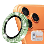 ENKAY Hat-Prince グリッターリアレンズ アルミ合金強化ガラスフィルム、iPhone 17 Pro / 17 Pro Max用、iPhone 17用、iPhone Air用、iPhone 15 Pro / 15 Pro Max用、iPhone 15 / 15 Plus用