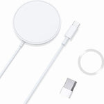DS-WXC103 15W 最大 MagSafe マグネティックワイヤレス充電器 iPhone 15/14/13 / AirPods Pro対応、アダプター不要、WXC103