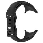 小さめウエスト バタフライバックル シリコン時計バンド, Google Pixel Watch 4 / 3 / 2 / 1 41mm 用