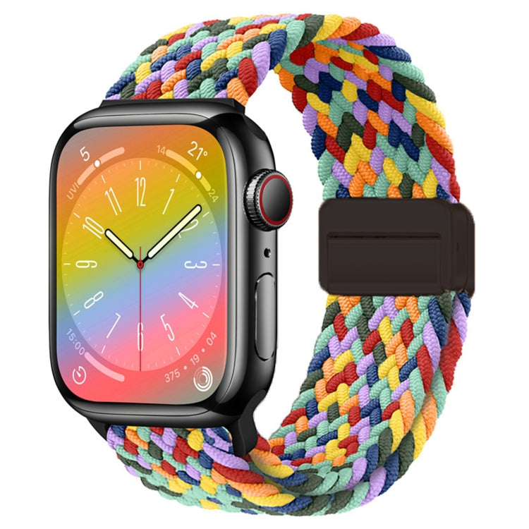 ナイロン織りマグネット折りたたみバックルウォッチバンド、Apple Watch Series 3 38mm用、Apple Watch Series 3 42mm用