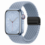 ナイロン織りマグネット折りたたみバックルウォッチバンド、Apple Watch Series 3 38mm用、Apple Watch Series 3 42mm用