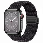ナイロン織りマグネット折りたたみバックルウォッチバンド、Apple Watch Series 3 38mm用、Apple Watch Series 3 42mm用