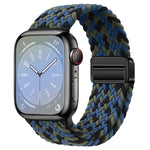 ナイロン織りマグネット折りたたみバックルウォッチバンド、Apple Watch Series 3 38mm用、Apple Watch Series 3 42mm用