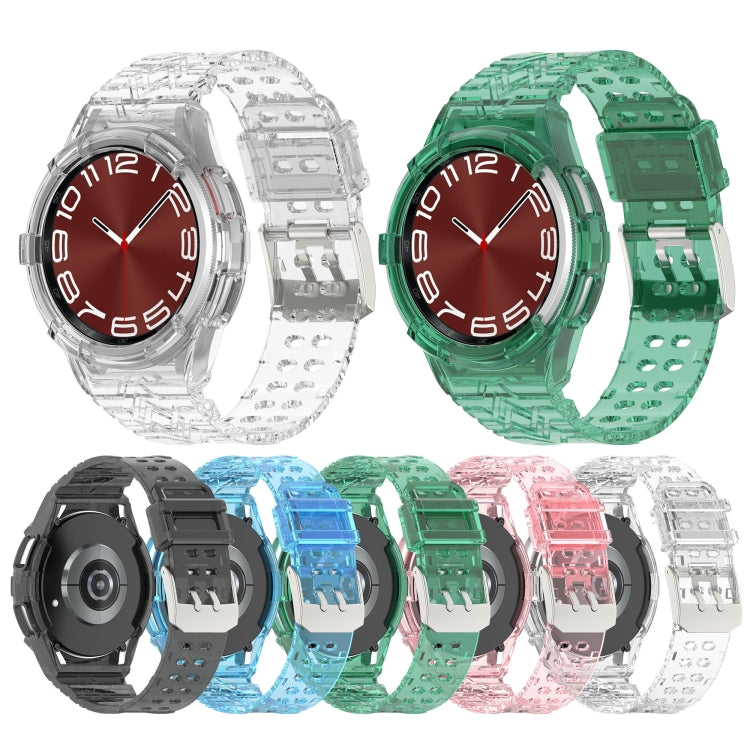 グレイシア TPU 一体型ウォッチバンド、Samsung Galaxy Watch6 Classic 47mm R960用、Samsung Galaxy Watch6 Classic 43mm R950用