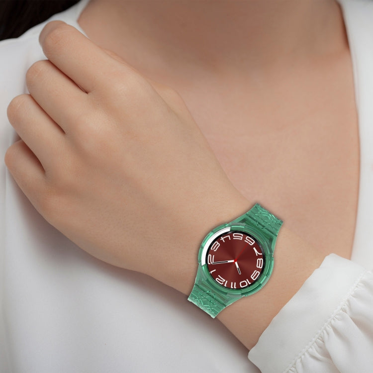 グレイシア TPU 一体型ウォッチバンド、Samsung Galaxy Watch6 Classic 47mm R960用、Samsung Galaxy Watch6 Classic 43mm R950用
