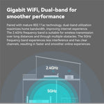 LB-LINK WR1210M 1200Mbps 5G WiFiネットワークエクステンダー デュアルバンドワイヤレスルーター