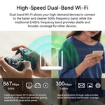 LB-LINK WR1300H フルギガビットポート 1200M 高速デュアルバンド 5G WiFiリピーター ワイヤレスルーター