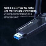 LB-LINK WDN1800H eスポーツゲーミング USB 3.0 WiFi6 AX1800M ギガビット無線ネットワークカード