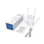 WAVLINK WN583AX1 イーサネットポート AX1800 WiFi6 1.8Gbps デュアルバンドWiFiブースター ワイヤレスルーター、EUプラグ