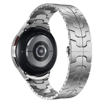 アイアンマン カーブドコネクション ステンレススチール 時計バンド、Samsung Galaxy Watch6 Classic 43 / 47mm 用、Samsung Galaxy Watch 6 40 / 44mm 用、Samsung Galaxy Watch 5 40 / 44mm 用、Samsung Galaxy Watch 5 Pro 用、Samsung Galaxy Watch 4 40 / 44mm 用