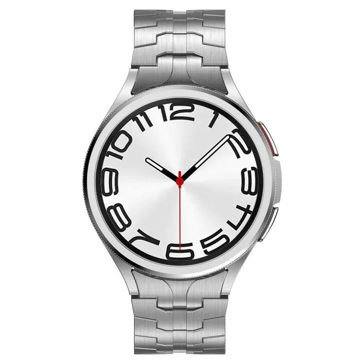 アイアンマン カーブドコネクション ステンレススチール 時計バンド、Samsung Galaxy Watch6 Classic 43 / 47mm 用、Samsung Galaxy Watch 6 40 / 44mm 用、Samsung Galaxy Watch 5 40 / 44mm 用、Samsung Galaxy Watch 5 Pro 用、Samsung Galaxy Watch 4 40 / 44mm 用