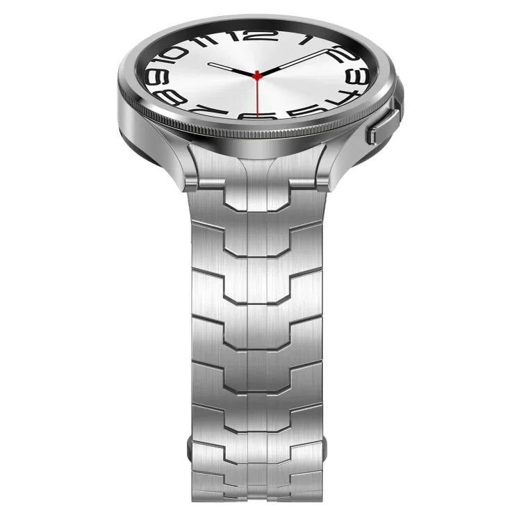 アイアンマン カーブドコネクション ステンレススチール 時計バンド、Samsung Galaxy Watch6 Classic 43 / 47mm 用、Samsung Galaxy Watch 6 40 / 44mm 用、Samsung Galaxy Watch 5 40 / 44mm 用、Samsung Galaxy Watch 5 Pro 用、Samsung Galaxy Watch 4 40 / 44mm 用
