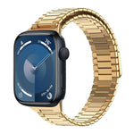 竹マグネティックステンレススチールメタルウォッチストラップ、Apple Watch SE 2023 44mm用、Apple Watch SE 2023 40mm用、Apple Watch Ultra 2 49mm用、Apple Watch Series 9 45mm用、Apple Watch Series 9 41mm用、Apple Watch Ultra 49mm用