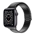 竹マグネティックステンレススチールメタルウォッチストラップ、Apple Watch Series 6 40mm用、Apple Watch Series 6 44mm用、Apple Watch Series 5 44mm用、Apple Watch Series 5 40mm用、Apple Watch Series 4 44mm用、Apple Watch Series 4 40mm用