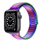 竹マグネティックステンレススチールメタルウォッチストラップ、Apple Watch Series 6 40mm用、Apple Watch Series 6 44mm用、Apple Watch Series 5 44mm用、Apple Watch Series 5 40mm用、Apple Watch Series 4 44mm用、Apple Watch Series 4 40mm用