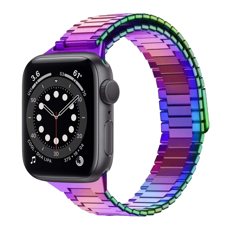 竹マグネティックステンレススチールメタルウォッチストラップ、Apple Watch Series 6 40mm用、Apple Watch Series 6 44mm用、Apple Watch Series 5 44mm用、Apple Watch Series 5 40mm用、Apple Watch Series 4 44mm用、Apple Watch Series 4 40mm用