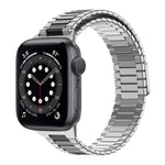 竹マグネティックステンレススチールメタルウォッチストラップ、Apple Watch Series 6 40mm用、Apple Watch Series 6 44mm用、Apple Watch Series 5 44mm用、Apple Watch Series 5 40mm用、Apple Watch Series 4 44mm用、Apple Watch Series 4 40mm用