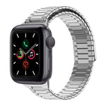 竹マグネティックステンレススチールメタルウォッチストラップ、Apple Watch Series 6 40mm用、Apple Watch Series 6 44mm用、Apple Watch Series 5 44mm用、Apple Watch Series 5 40mm用、Apple Watch Series 4 44mm用、Apple Watch Series 4 40mm用