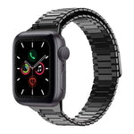 竹マグネティックステンレススチールメタルウォッチストラップ、Apple Watch Series 6 40mm用、Apple Watch Series 6 44mm用、Apple Watch Series 5 44mm用、Apple Watch Series 5 40mm用、Apple Watch Series 4 44mm用、Apple Watch Series 4 40mm用