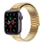 竹マグネティックステンレススチールメタルウォッチストラップ、Apple Watch Series 6 40mm用、Apple Watch Series 6 44mm用、Apple Watch Series 5 44mm用、Apple Watch Series 5 40mm用、Apple Watch Series 4 44mm用、Apple Watch Series 4 40mm用