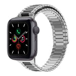 竹マグネティックステンレススチールメタルウォッチストラップ、Apple Watch Series 6 40mm用、Apple Watch Series 6 44mm用、Apple Watch Series 5 44mm用、Apple Watch Series 5 40mm用、Apple Watch Series 4 44mm用、Apple Watch Series 4 40mm用