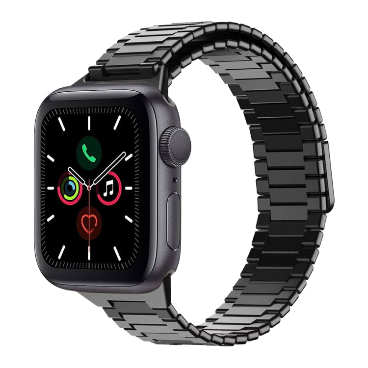 竹マグネティックステンレススチールメタルウォッチストラップ、Apple Watch Series 6 40mm用、Apple Watch Series 6 44mm用、Apple Watch Series 5 44mm用、Apple Watch Series 5 40mm用、Apple Watch Series 4 44mm用、Apple Watch Series 4 40mm用