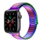 竹マグネティックステンレススチールメタルウォッチストラップ、Apple Watch Series 6 40mm用、Apple Watch Series 6 44mm用、Apple Watch Series 5 44mm用、Apple Watch Series 5 40mm用、Apple Watch Series 4 44mm用、Apple Watch Series 4 40mm用