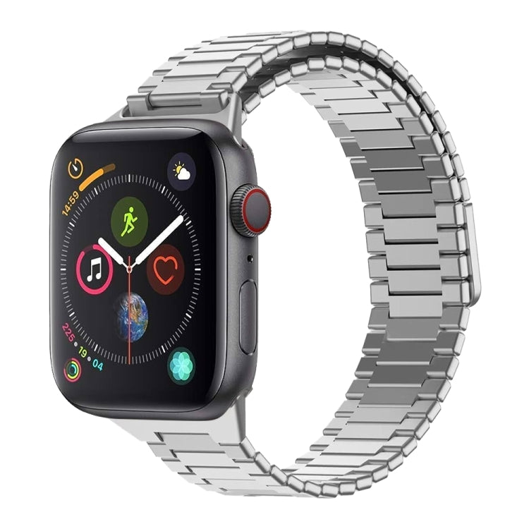 竹マグネティックステンレススチールメタルウォッチストラップ、Apple Watch Series 6 40mm用、Apple Watch Series 6 44mm用、Apple Watch Series 5 44mm用、Apple Watch Series 5 40mm用、Apple Watch Series 4 44mm用、Apple Watch Series 4 40mm用