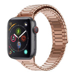 竹マグネティックステンレススチールメタルウォッチストラップ、Apple Watch Series 6 40mm用、Apple Watch Series 6 44mm用、Apple Watch Series 5 44mm用、Apple Watch Series 5 40mm用、Apple Watch Series 4 44mm用、Apple Watch Series 4 40mm用