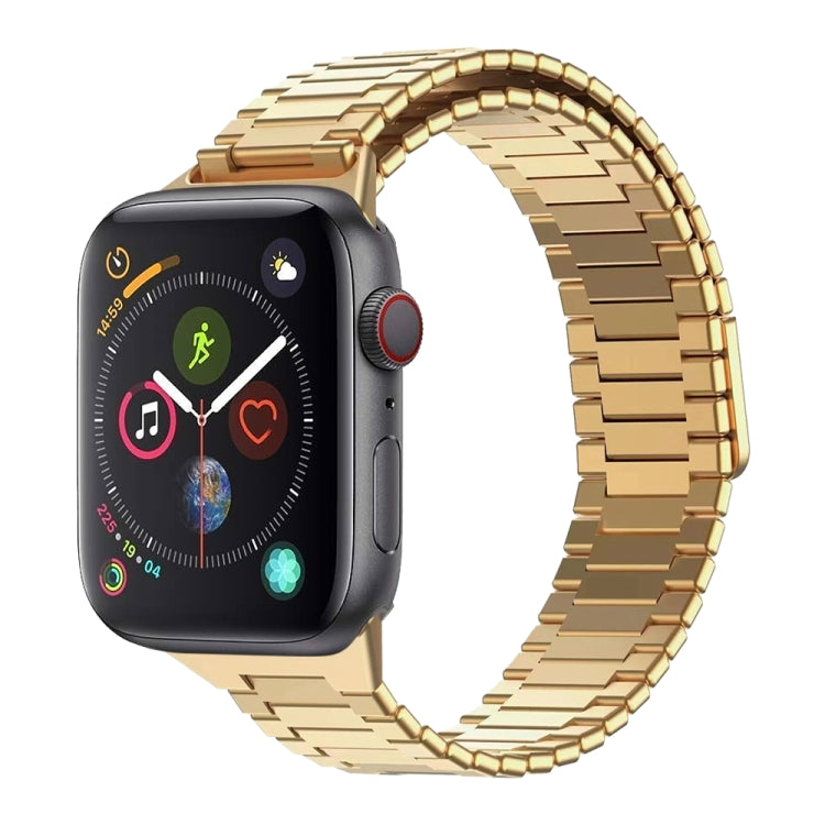 竹マグネティックステンレススチールメタルウォッチストラップ、Apple Watch Series 6 40mm用、Apple Watch Series 6 44mm用、Apple Watch Series 5 44mm用、Apple Watch Series 5 40mm用、Apple Watch Series 4 44mm用、Apple Watch Series 4 40mm用