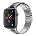 竹マグネティックステンレススチールメタルウォッチストラップ、Apple Watch Series 6 40mm用、Apple Watch Series 6 44mm用、Apple Watch Series 5 44mm用、Apple Watch Series 5 40mm用、Apple Watch Series 4 44mm用、Apple Watch Series 4 40mm用