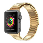 竹製マグネットステンレススチールメタルウォッチストラップ、Apple Watch Series 3 38mm用、Apple Watch Series 3 42mm用