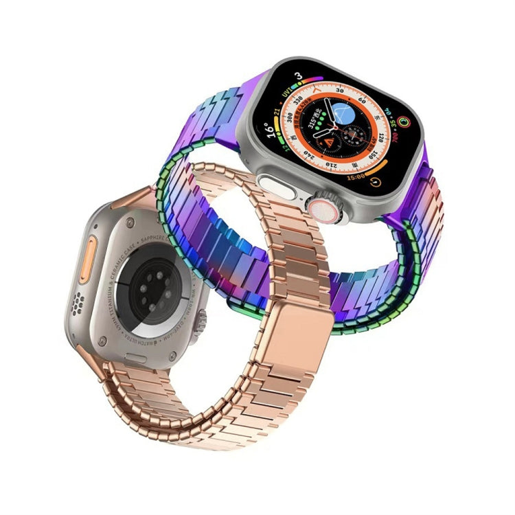 竹マグネティックステンレススチールメタルウォッチストラップ、Apple Watch Series 6 40mm用、Apple Watch Series 6 44mm用、Apple Watch Series 5 44mm用、Apple Watch Series 5 40mm用、Apple Watch Series 4 44mm用、Apple Watch Series 4 40mm用