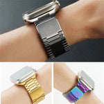 竹マグネティックステンレススチールメタルウォッチストラップ、Apple Watch SE 2023 44mm用、Apple Watch SE 2023 40mm用、Apple Watch Ultra 2 49mm用、Apple Watch Series 9 45mm用、Apple Watch Series 9 41mm用、Apple Watch Ultra 49mm用