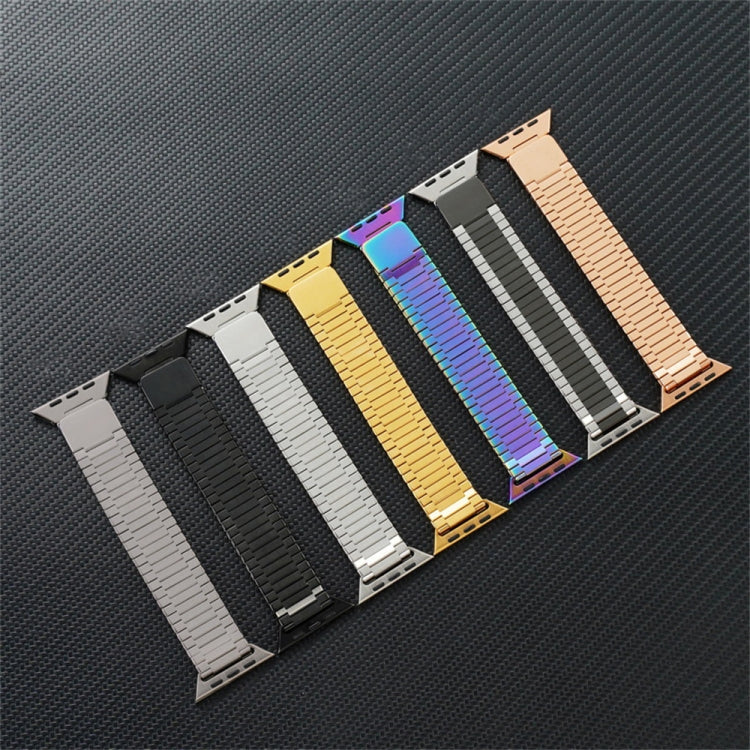 竹マグネティックステンレススチールメタルウォッチストラップ、Apple Watch SE 2023 44mm用、Apple Watch SE 2023 40mm用、Apple Watch Ultra 2 49mm用、Apple Watch Series 9 45mm用、Apple Watch Series 9 41mm用、Apple Watch Ultra 49mm用