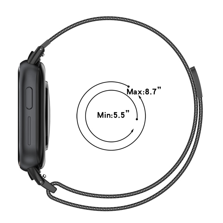 Milan Magnetic Steel Mesh Watch Band, For Honor Watch 4 TMA-L19