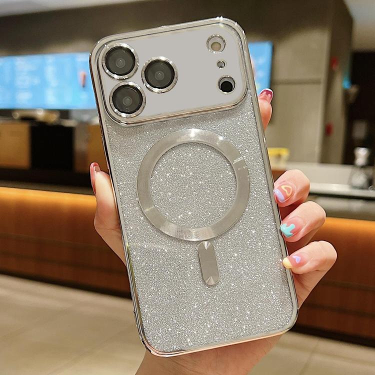 グリッター電気めっき MagSafe TPU iPhoneケース、iPhone 17e / 16e 用、iPhone 17 Pro Max 用、iPhone 17 Pro 用、iPhone 17 用、iPhone Air 用、iPhone 16 Pro Max 用