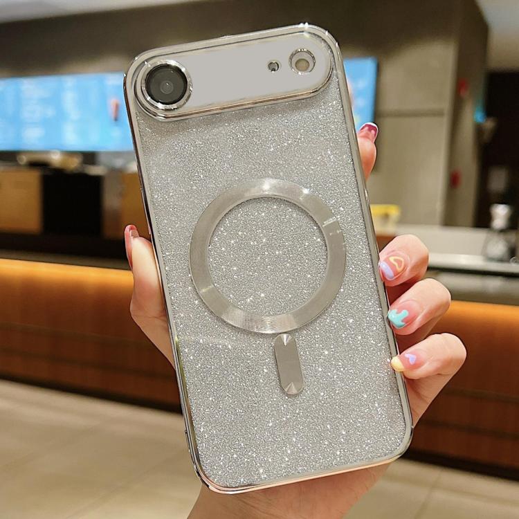 グリッター電気めっき MagSafe TPU iPhoneケース、iPhone 17e / 16e 用、iPhone 17 Pro Max 用、iPhone 17 Pro 用、iPhone 17 用、iPhone Air 用、iPhone 16 Pro Max 用