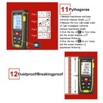 SNDWAY ダブル水平気泡 レンジファインダー レーザー距離計 レンジ ハンドツールデバイス SW-TG100
