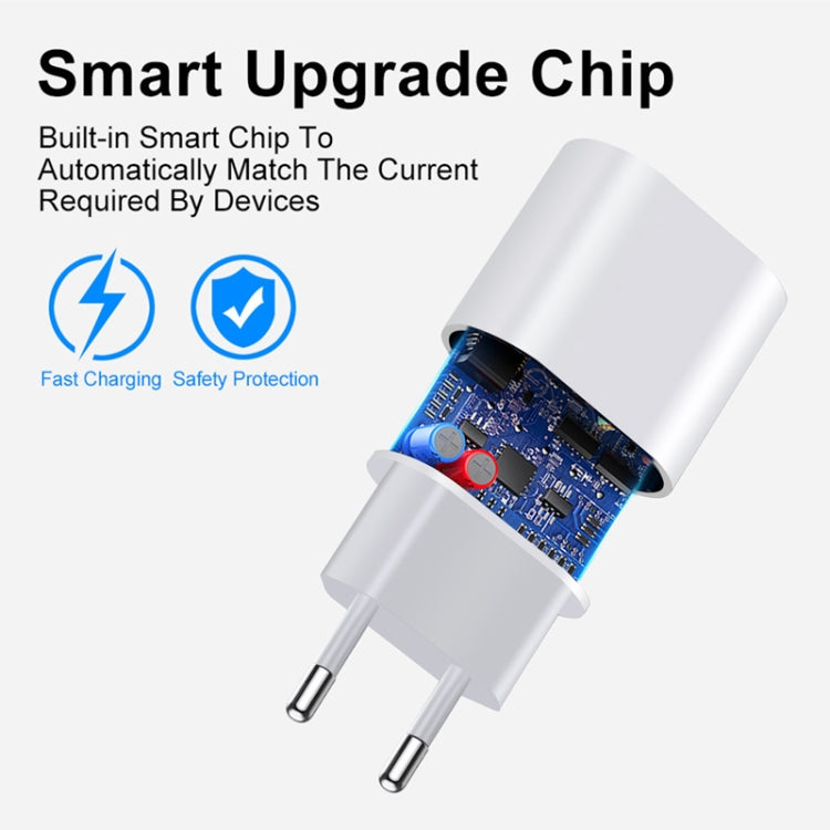 PD35W USB-C / Type-C ポートチャージャー iPhone / iPad シリーズ用、EUプラグ、EUプラグ