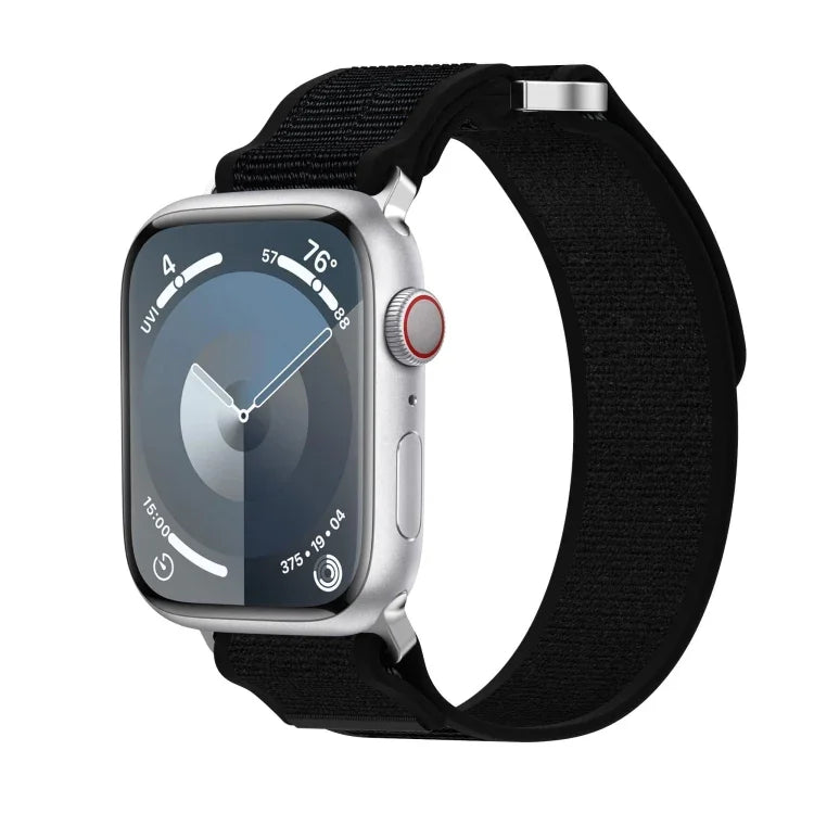 ダブルフック＆ループ ファスナーナイロンウォッチバンド、Apple Watch SE 40mm用、Apple Watch SE 44mm用、Apple Watch Series 6 40mm用、Apple Watch Series 6 44mm用、Apple Watch Series 5 44mm用、Apple Watch Series 5 40mm用、Apple Watch 4 44mm用