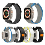 ダブルフック＆ループ ファスナーナイロンウォッチバンド、Apple Watch SE 40mm用、Apple Watch SE 44mm用、Apple Watch Series 6 40mm用、Apple Watch Series 6 44mm用、Apple Watch Series 5 44mm用、Apple Watch Series 5 40mm用、Apple Watch 4 44mm用