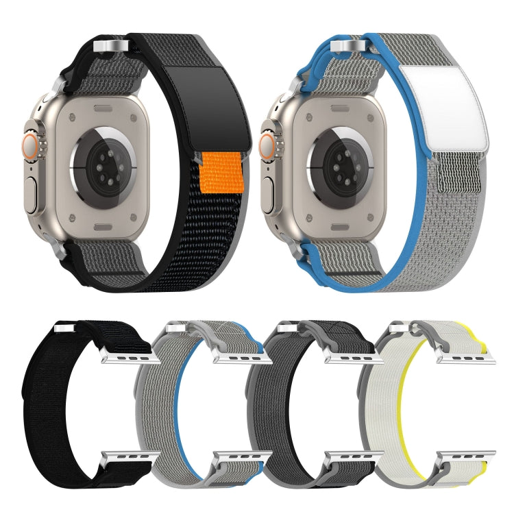 ダブルフック＆ループファスナー付きナイロン製時計バンド、Apple Watch SE 2023 44mm用、Apple Watch SE 2023 40mm用、Apple Watch Ultra 2 49mm用、Apple Watch Series 9 45mm用、Apple Watch Series 9 41mm用、Apple Watch Ultra 49mm用、Apple Watch Series 8 4...