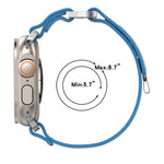 ダブルフック＆ループファスナー付きナイロン製時計バンド、Apple Watch SE 2023 44mm用、Apple Watch SE 2023 40mm用、Apple Watch Ultra 2 49mm用、Apple Watch Series 9 45mm用、Apple Watch Series 9 41mm用、Apple Watch Ultra 49mm用、Apple Watch Series 8 4...