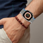 ダブルフック＆ループファスナー付きナイロン製時計バンド、Apple Watch SE 2023 44mm用、Apple Watch SE 2023 40mm用、Apple Watch Ultra 2 49mm用、Apple Watch Series 9 45mm用、Apple Watch Series 9 41mm用、Apple Watch Ultra 49mm用、Apple Watch Series 8 4...