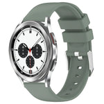 20mmスムース単色シリコンウォッチバンド、Samsung Galaxy Watch 4 Classic 42mm用、Samsung Galaxy Watch Active 2 44mm用、Samsung Galaxy Watch Active 2 40mm用、Samsung Galaxy Watch 42mm用