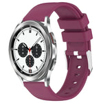 20mmスムース単色シリコンウォッチバンド、Samsung Galaxy Watch 4 Classic 42mm用、Samsung Galaxy Watch Active 2 44mm用、Samsung Galaxy Watch Active 2 40mm用、Samsung Galaxy Watch 42mm用