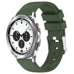 20mmスムース単色シリコンウォッチバンド、Samsung Galaxy Watch 4 Classic 42mm用、Samsung Galaxy Watch Active 2 44mm用、Samsung Galaxy Watch Active 2 40mm用、Samsung Galaxy Watch 42mm用