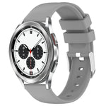 20mmスムース単色シリコンウォッチバンド、Samsung Galaxy Watch 4 Classic 42mm用、Samsung Galaxy Watch Active 2 44mm用、Samsung Galaxy Watch Active 2 40mm用、Samsung Galaxy Watch 42mm用